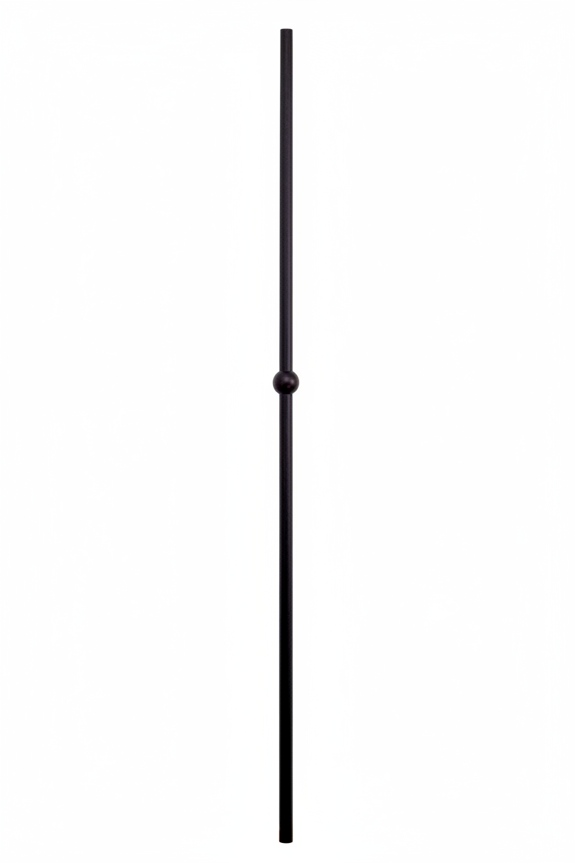Noir Single Sphere Baluster