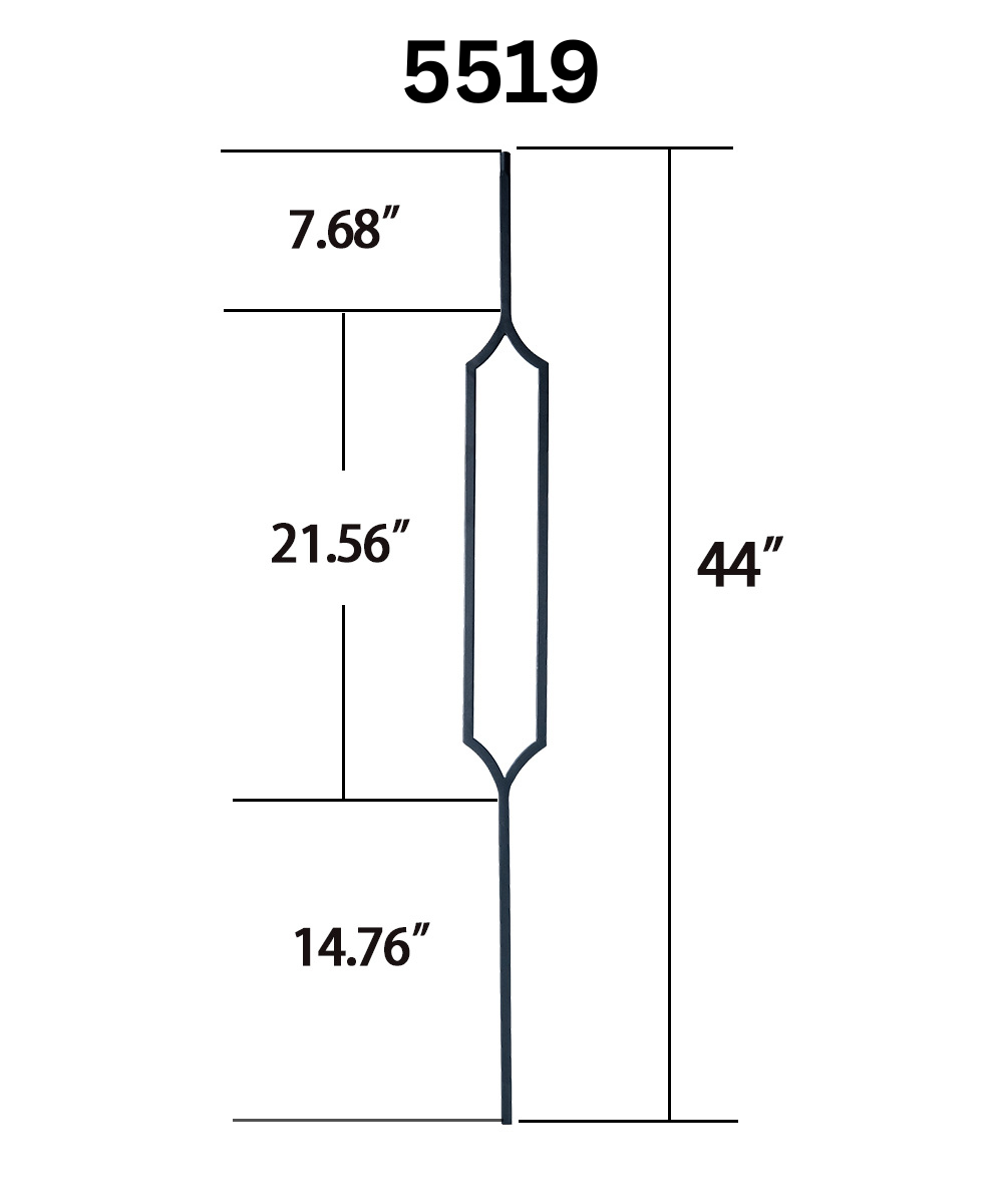 Apex Hexagon Baluster