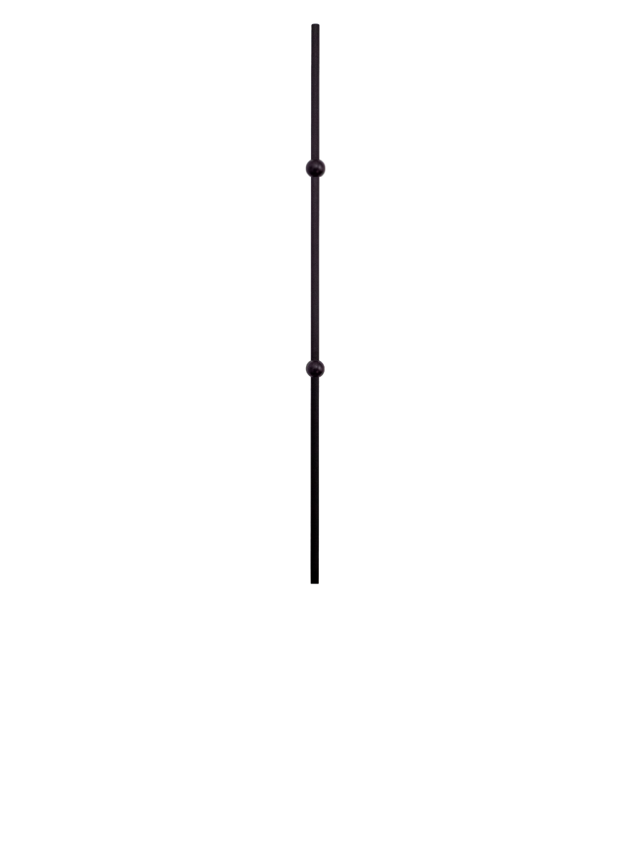 Noir Twin Sphere Baluster