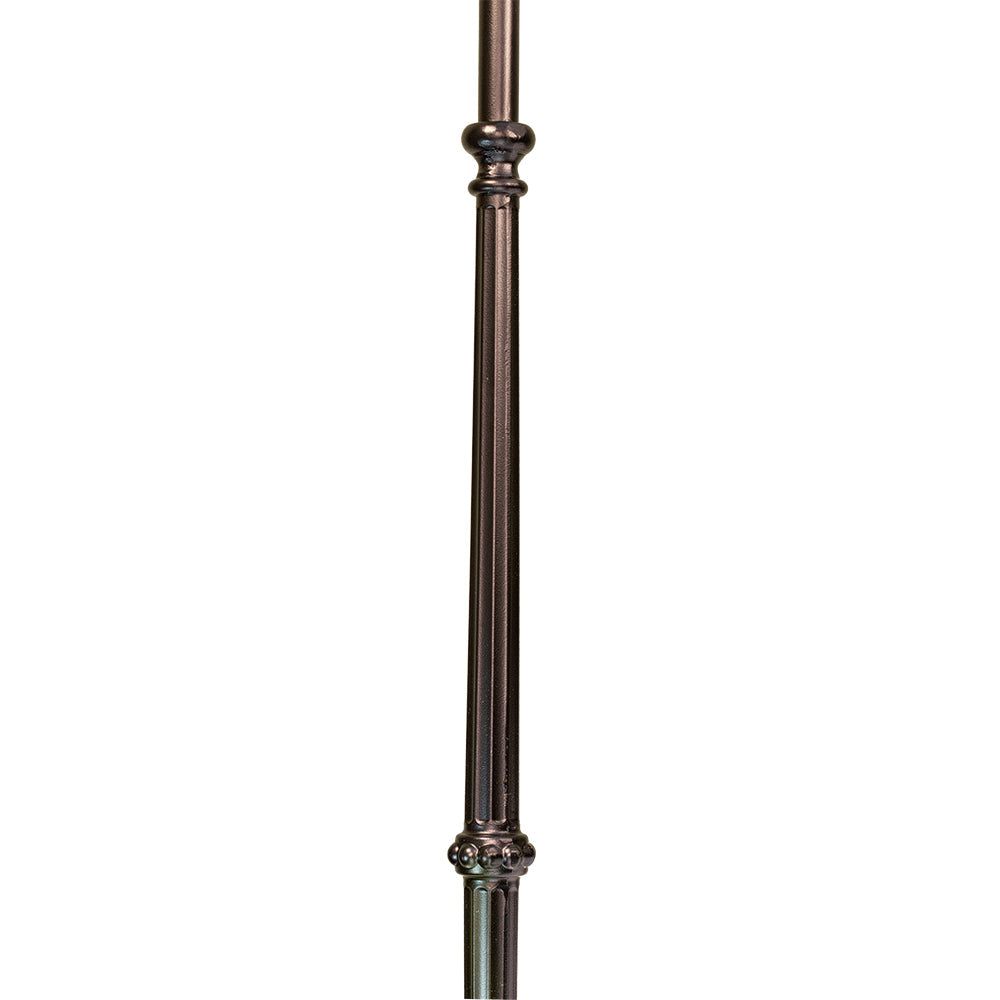 Venetian Fluted Bar with Knuckle Iron Baluster