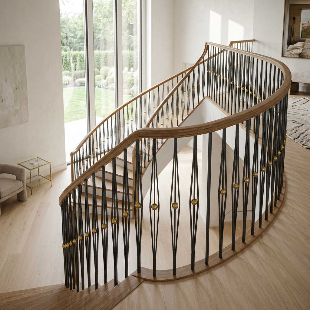 Ellipse Basket Baluster – Aureate Sphere