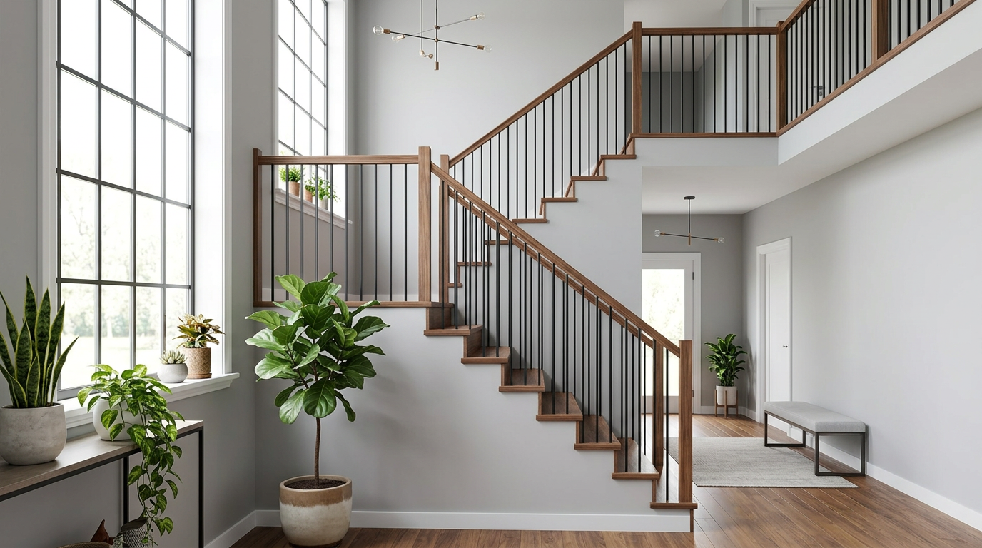 Plain Iron Baluster — Iron Baluster | StairPro Source