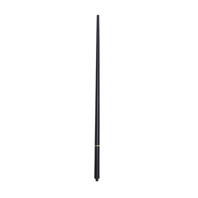 Lumière Candlestick Baluster – Satin Black & Brass