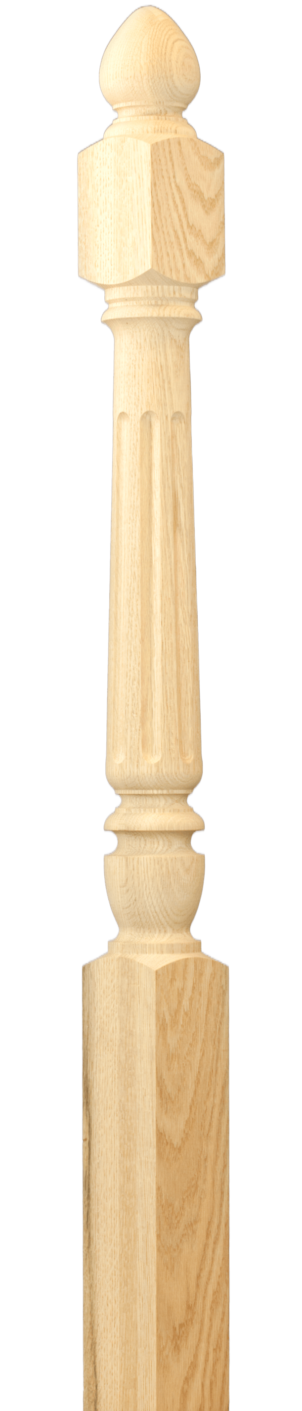 C-4280 Chippendale (Flute) Starting Newel