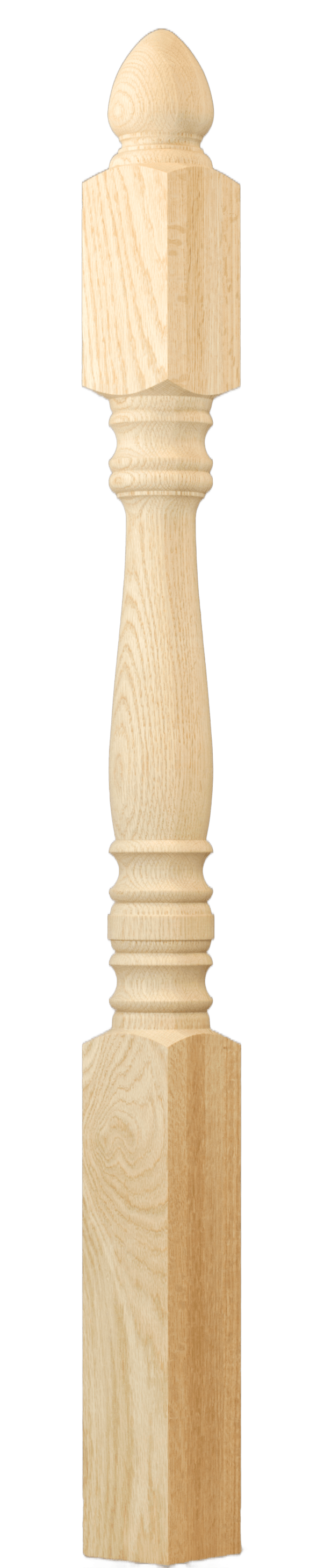 C-4245 Hampton Angle / Landing Newel 13" Top Block