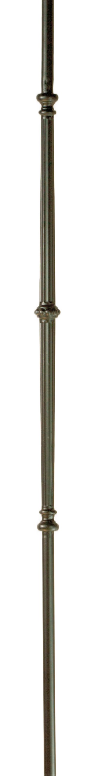 Venetian Fluted Bar with Knuckle Iron Baluster