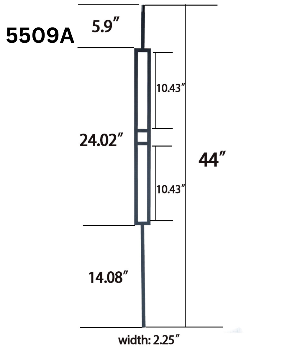 Meridian H-Bar Baluster