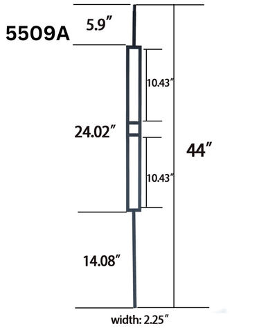 Meridian H-Bar Baluster