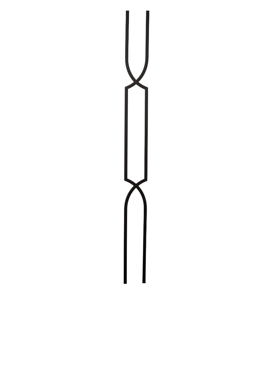 Lattice Cross Baluster