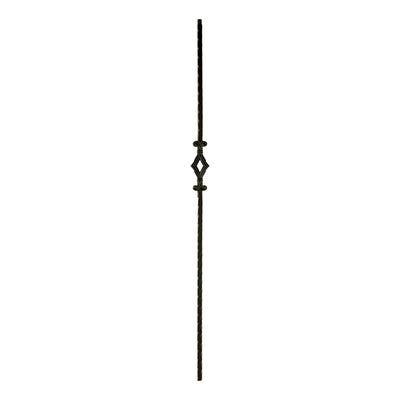 Single Window Iron Baluster