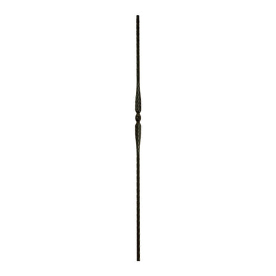 Flower & Arrows Iron Baluster