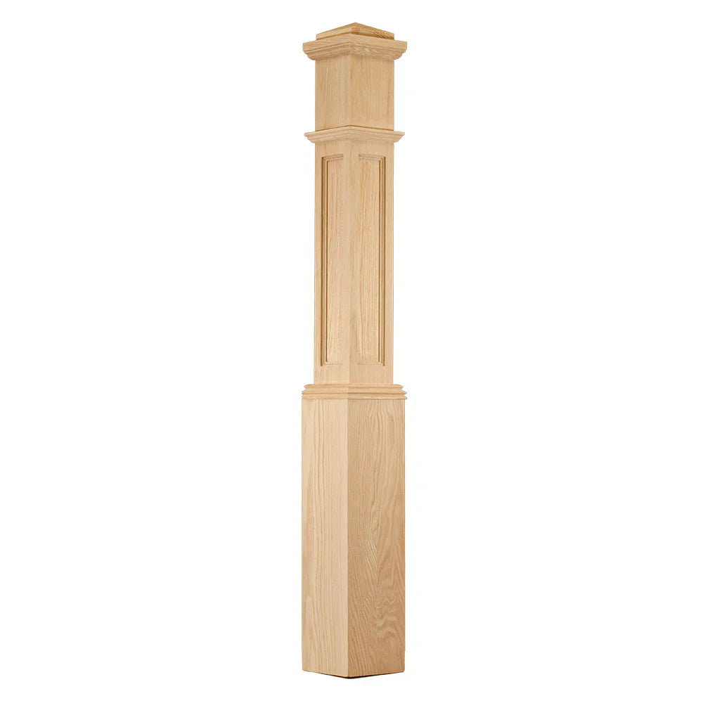 C-4091-FP Flat Panel Box Newel (6-1/4")