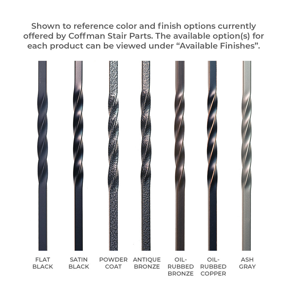 Gothic Plain Iron Baluster
