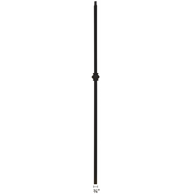 3/4" Single Knuckle Iron Baluster