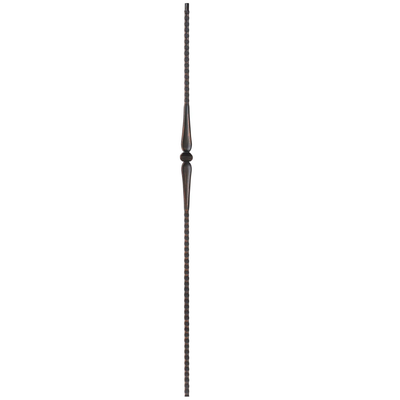 Single Gothic Iron Baluster