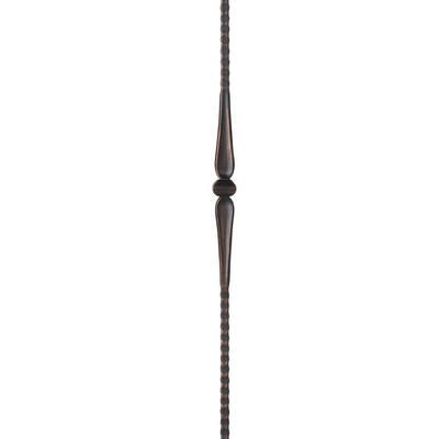 Single Gothic Iron Baluster