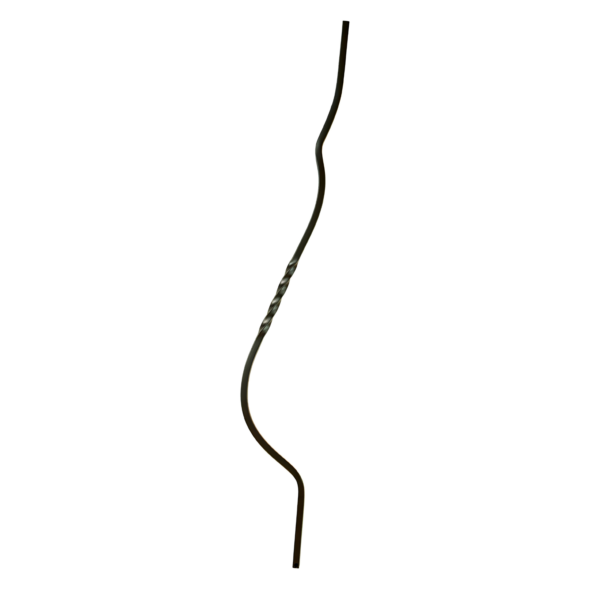 Single Twist Belly Iron Baluster