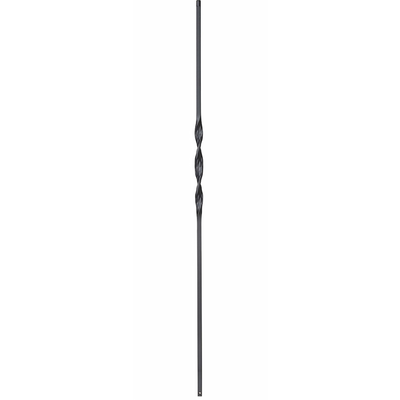 Single Ribbon Iron Baluster