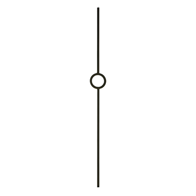 Single Ring Iron Baluster