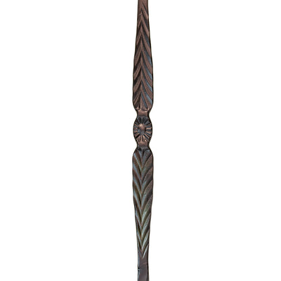 Flower & Arrows Iron Baluster
