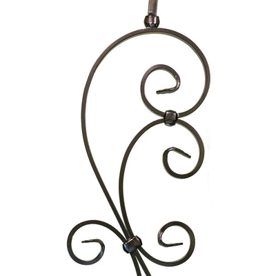 Large Scroll Iron Baluster