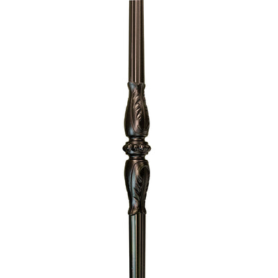 Venetian Fluted Bar with Roman Knuckle Iron Baluster