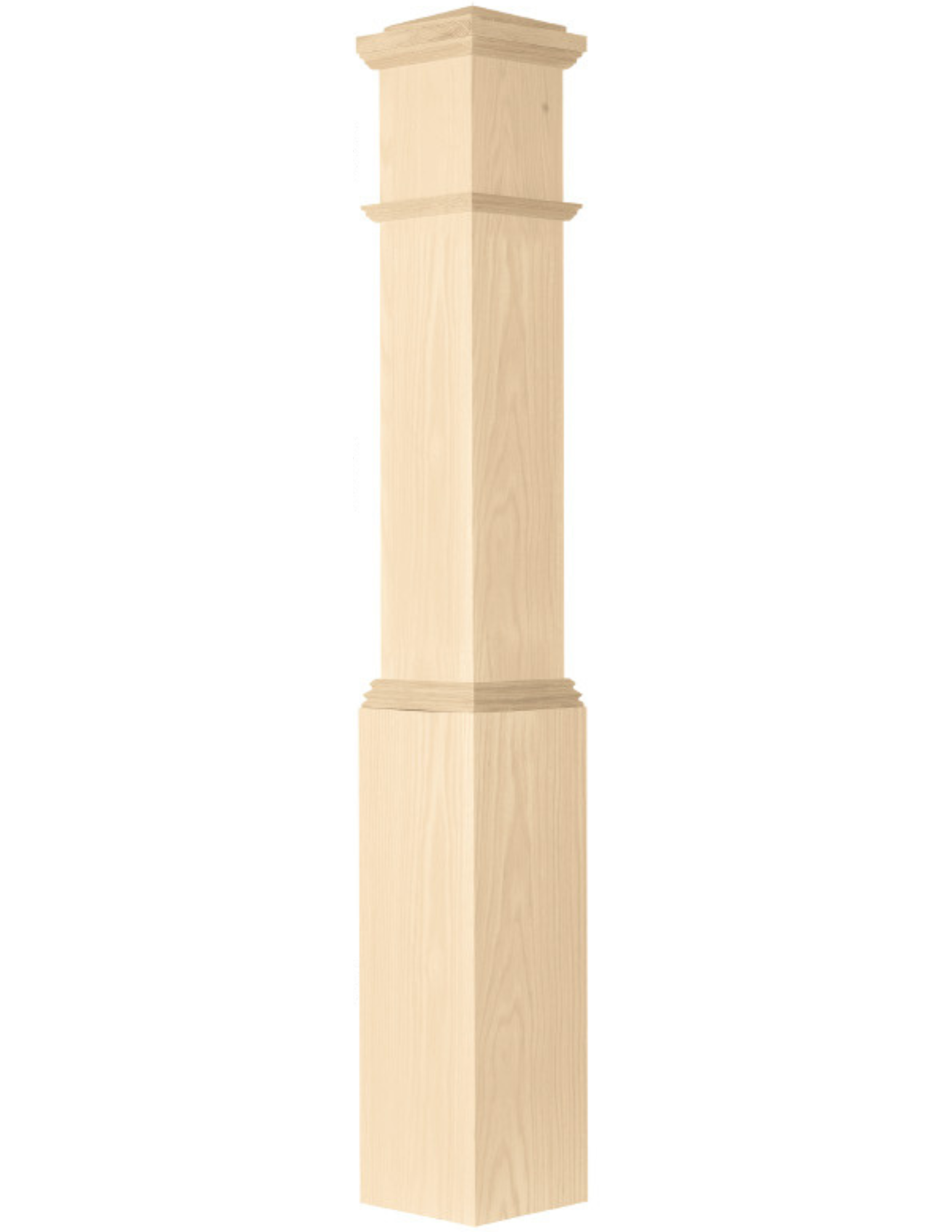 C-4095 Plain Box Newel (7-1/2")