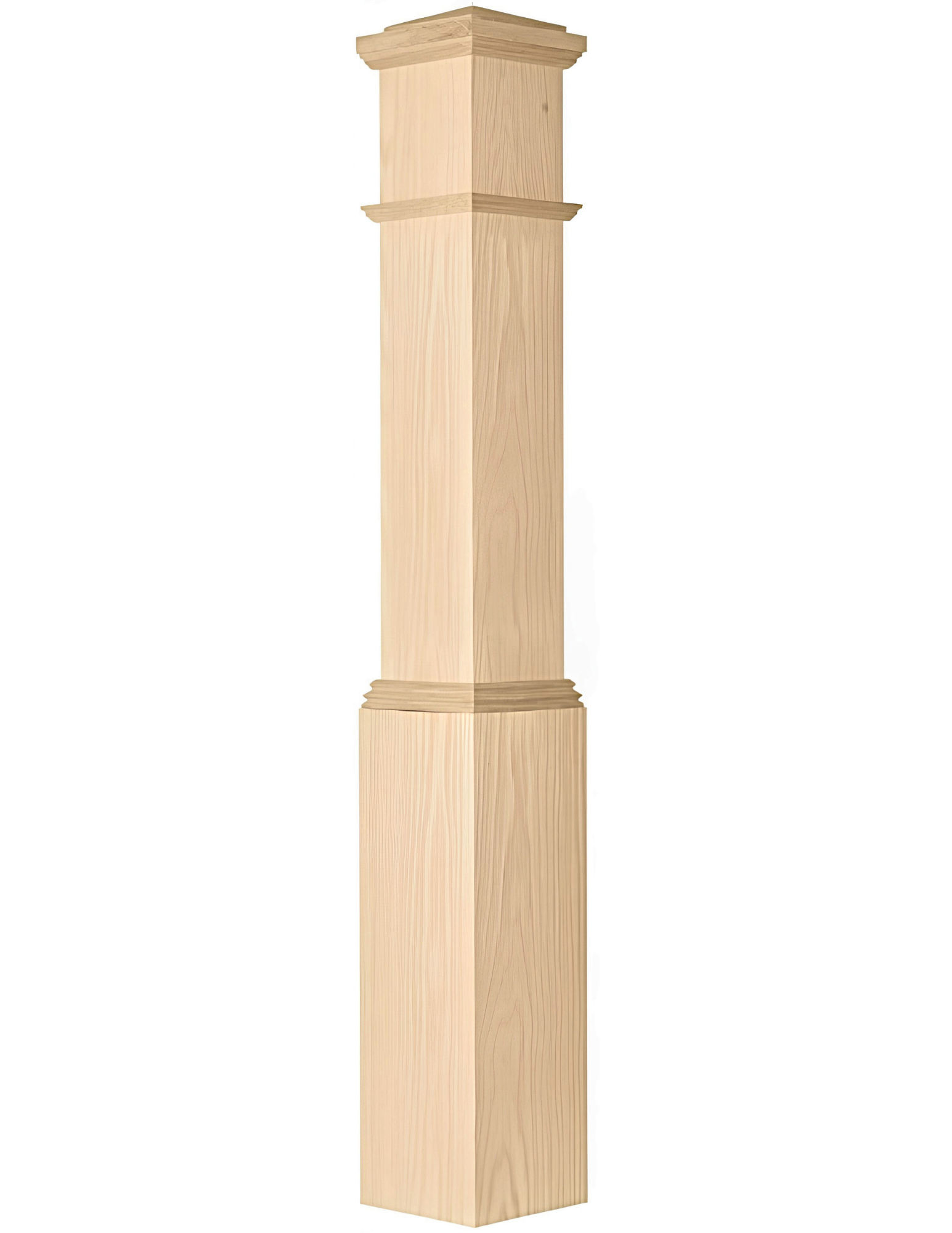 C-4095 Plain Box Newel (7-1/2")