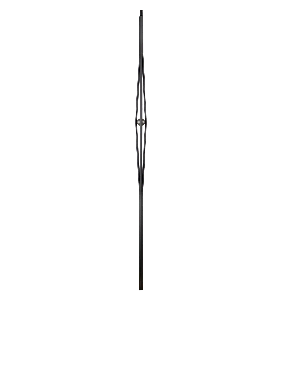 Ellipse Basket Baluster – Sterling Sphere