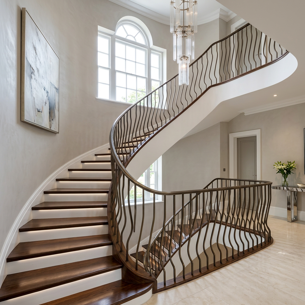 Belly Plain Iron Baluster