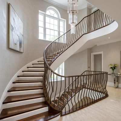 Belly Plain Iron Baluster